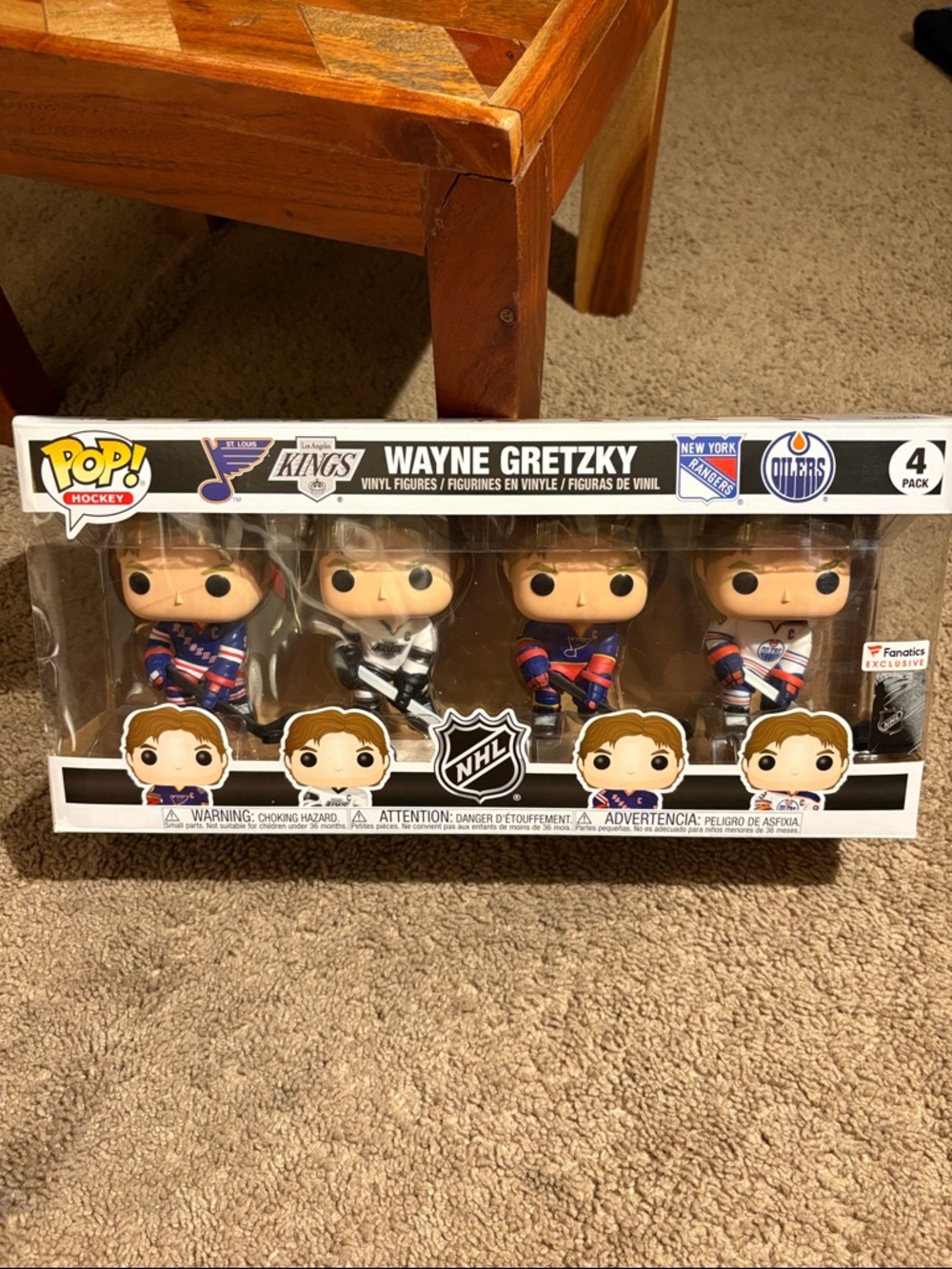 Funko Pop! in Box - Wayne Gretzky Set of Four